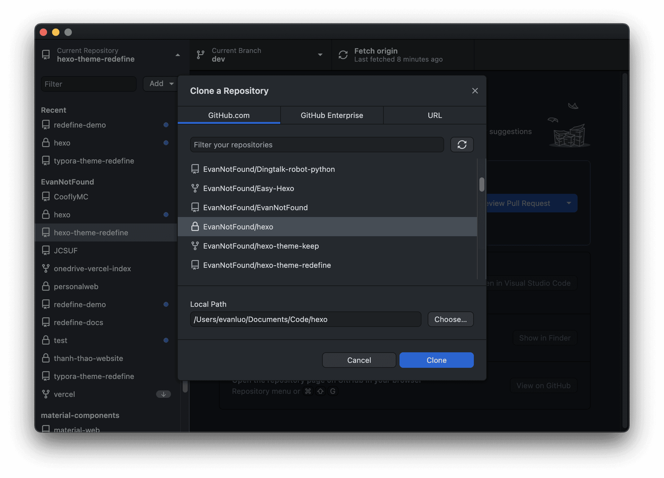 Creating a Hexo Personal Blog with GitHub+Vercel: The Complete Guide